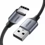 USB-kabel Ugreen 60127 USB 2.0 1,5 m USB-A naar USB-C zwart