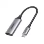 Ugreen 70444 videokabel-adapter HDMI Type-A (standaard) USB Type-C aluminium, zwart