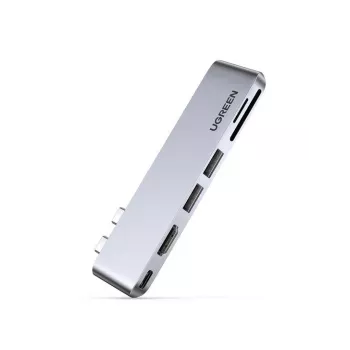 Laptop-dock UGREEN 80856 2 x USB 3.2 Gen 2 Type-C 4K-video-uitgang