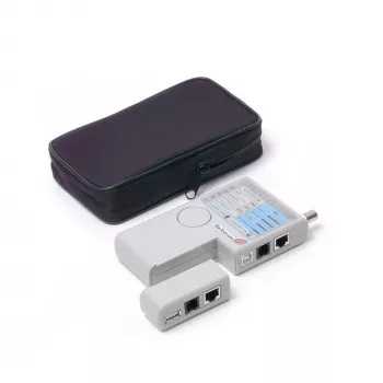StarTech.com Professionele multifunctionele kabeltester voor RJ45, RJ11, USB en BNC