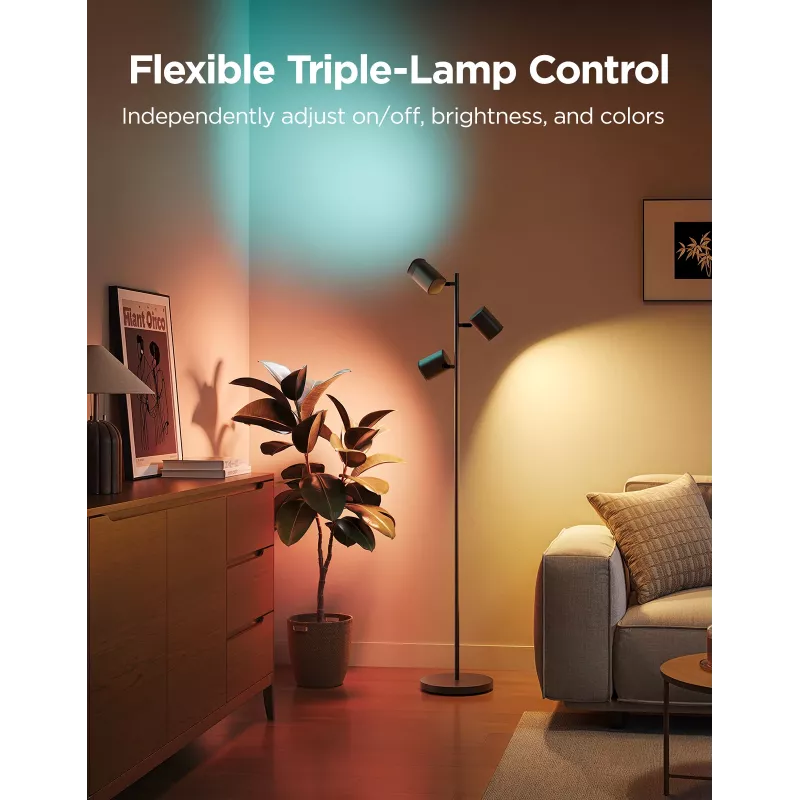 Govee Tree Floor Lamp slimme vloerlamp wifi/Bluetooth 72 W