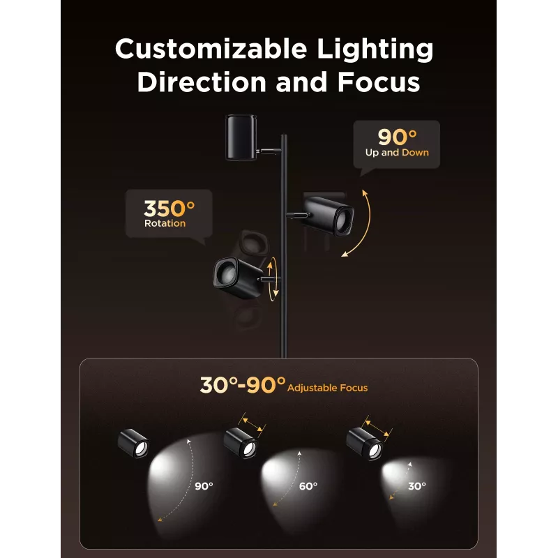 Govee Tree Floor Lamp slimme vloerlamp wifi/Bluetooth 72 W