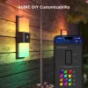 Buitenwandlamp Govee H7078CD1 slim RGB-kleurwissel, wifi-/app-bediening