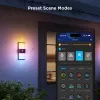 Buitenwandlamp Govee H7078CD1 slim RGB-kleurwissel, wifi-/app-bediening