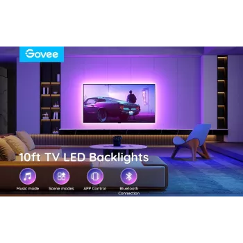 Govee H6178 RGB LED-achtergrondverlichtingsstrip voor 46–60 inch televisies, model H61780A1