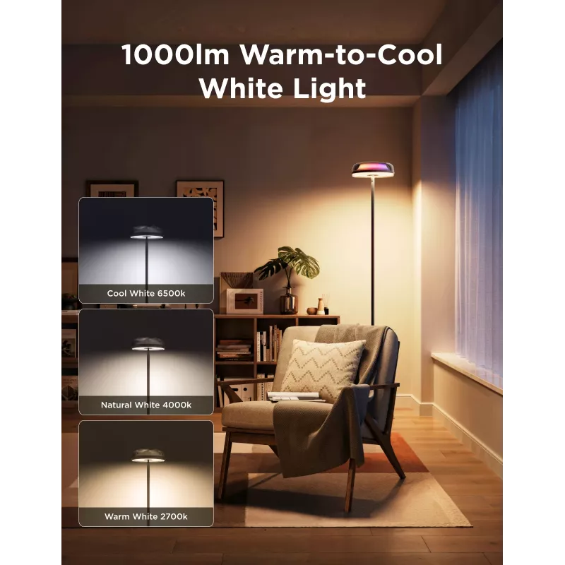 Vloerlamp Govee H60B0311 RGBWW 1000 lm Wi-Fi Bluetooth