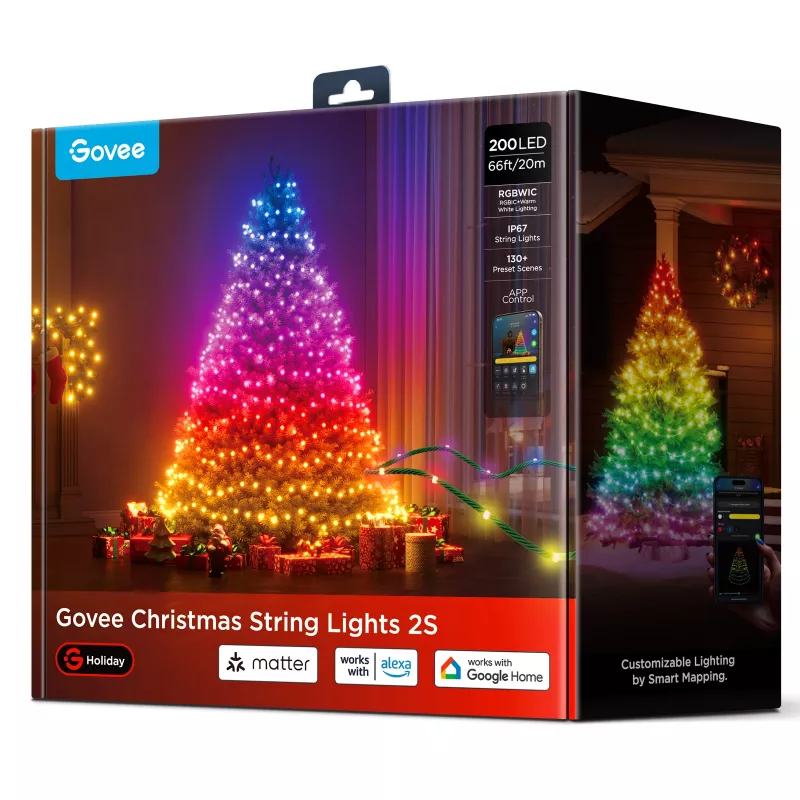 Govee H80C4 20m RGBWIC LED-strip met slimme bediening