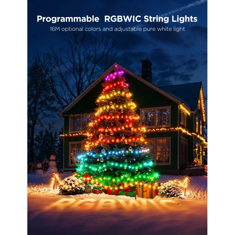 Govee H80C4 20m RGBWIC LED-strip met slimme bediening