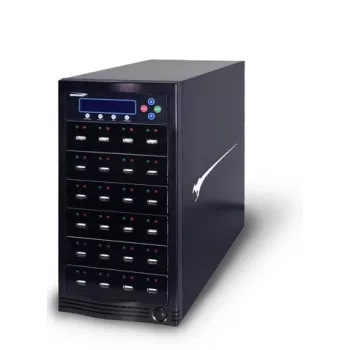 iStorage Kanguru U2D2-23 mediaduplicator USB-flashstation-duplicator zwart 23 kopieën