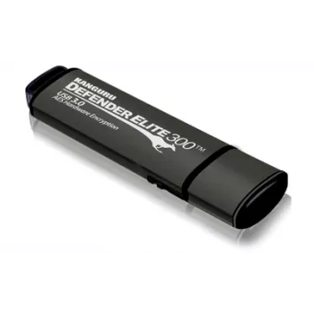 Kanguru Defender Elite 300 USB-stick 256 GB USB Type-A 3.2 Gen 1 (3.1 Gen 1) zwart