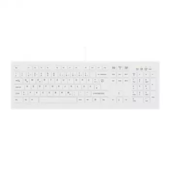 Contour Design Active Key Contour ClassicClean medisch toetsenbord afneembare afdekking full-size bedraad wit CH C8100