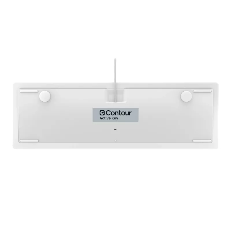Contour Design Contour Active Key QuickClean medisch toetsenbord IP68 full-size bedraad wit PN C8112
