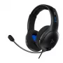 PDP LVL50 headset bedraad hoofdband gaming zwart, grijs