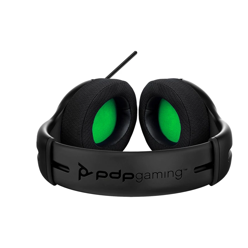 PDP LVL50 headset bedraad hoofdband gaming zwart, groen, grijs