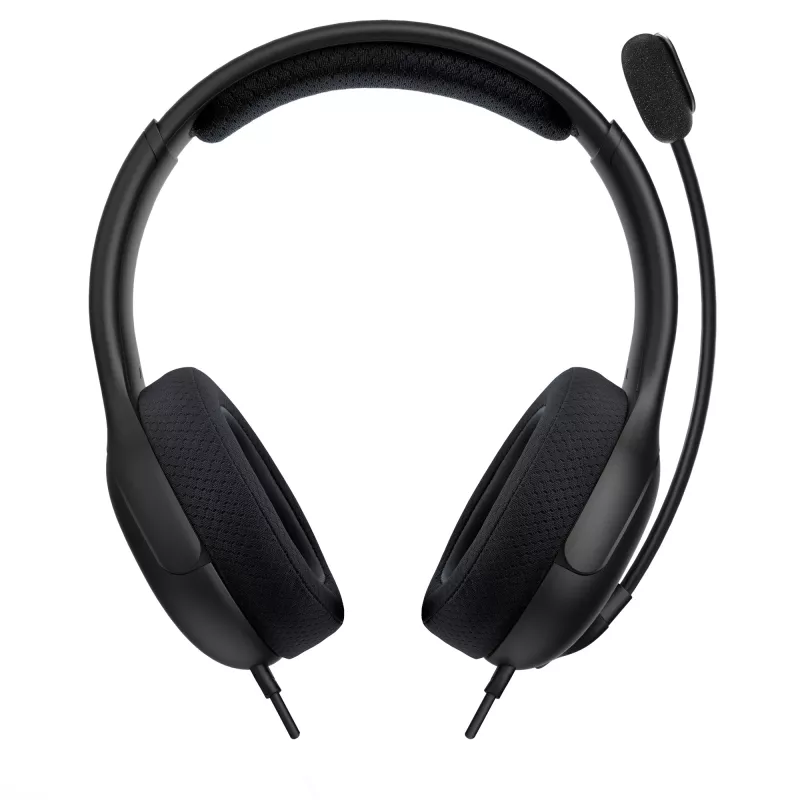 PDP LVL50 bedrade headset PS4 wit - 50 mm-drivers, bedraad, bedraad, gaming, headset, zwart