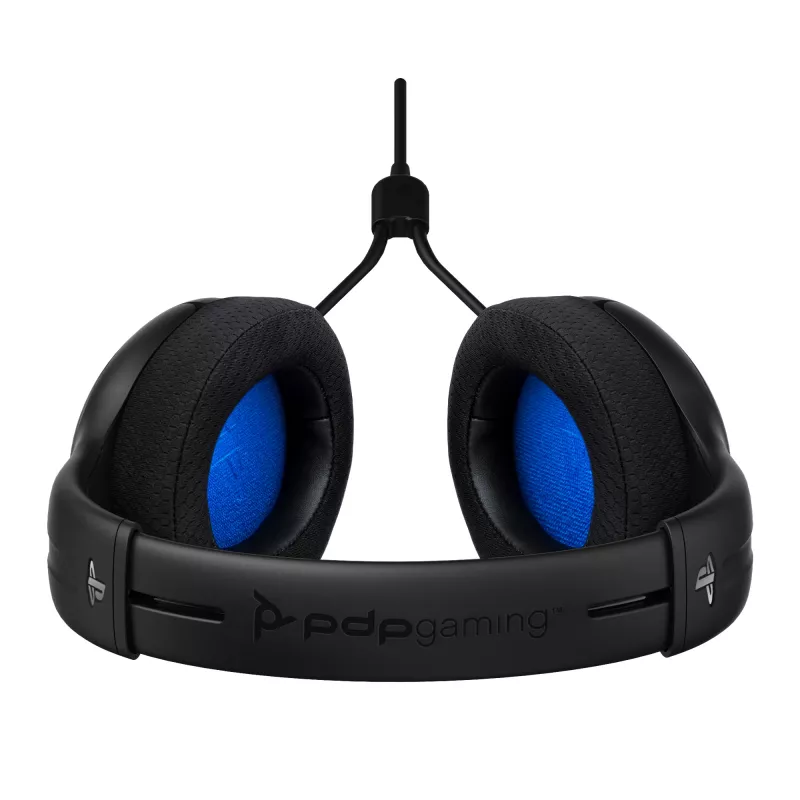 PDP LVL50 bedrade headset PS4 wit - 50 mm-drivers, bedraad, bedraad, gaming, headset, zwart