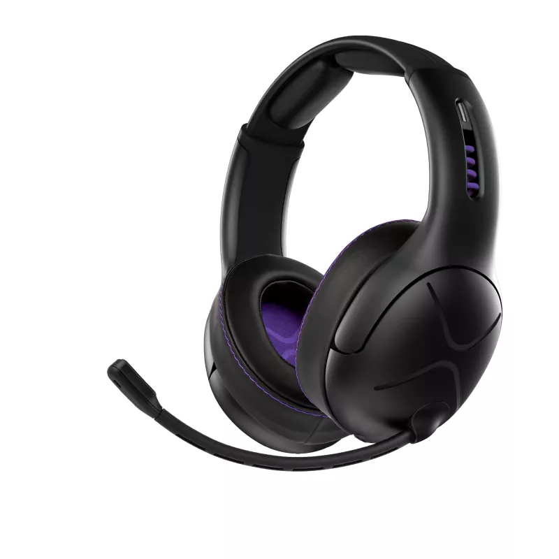 Headset VICTRIX Gambit Wireless — bedraad & draadloos, 20–20000 Hz, 2 m kabel, 301 g, zwart/paars