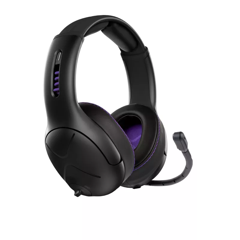 Headset VICTRIX Gambit Wireless — bedraad & draadloos, 20–20000 Hz, 2 m kabel, 301 g, zwart/paars