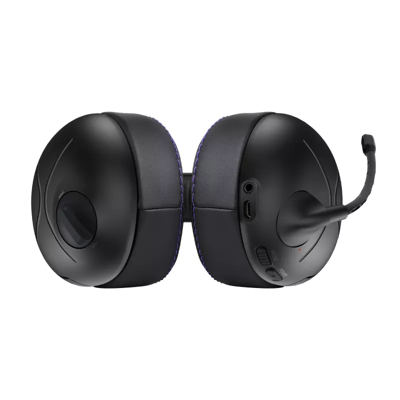 Headset VICTRIX Gambit Wireless — bedraad & draadloos, 20–20000 Hz, 2 m kabel, 301 g, zwart/paars