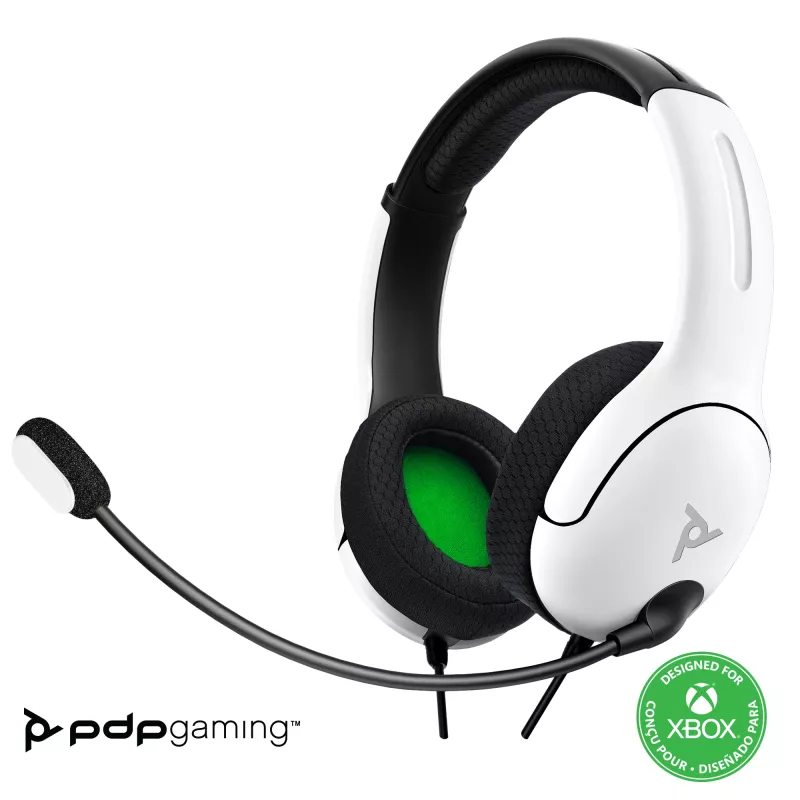 PDP LVL40 headset bedraad hoofdband gaming wit