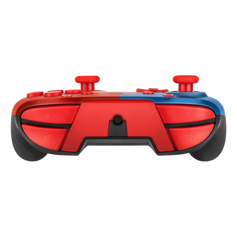 PDP REMATCH bedrade controller: Power Pose Mario, gamepad, Nintendo Switch, Nintendo Switch OLED, D-pad, Home-knop, analoog / digitaal, bedraad, USB