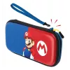 Hardshell-draagtas PDP slank Deluxe Power Pose Mario voor Nintendo – blauw/rood