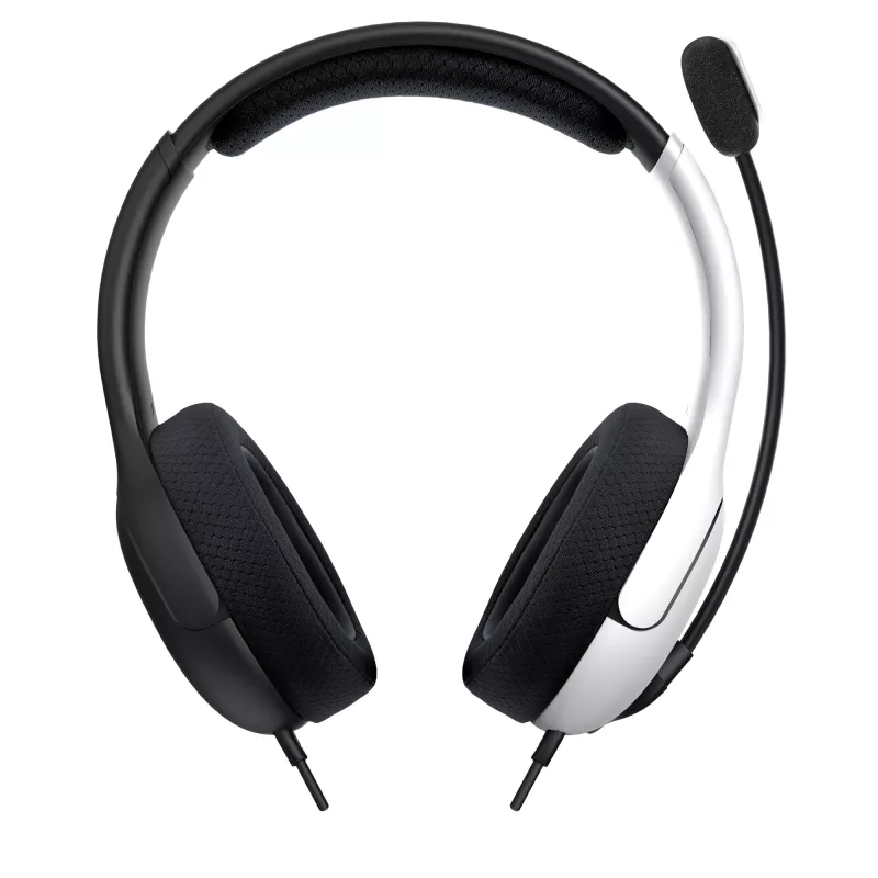 PDP LVL40 headset bedrade headset hoofdband gaming zwart, wit