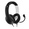 PDP LVL40 headset bedrade headset hoofdband gaming zwart, wit