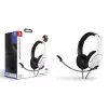 PDP LVL40 headset bedrade headset hoofdband gaming zwart, wit