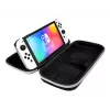 PDP slank Deluxe: zwart & wit hardshell-hoes Nintendo zwart, wit