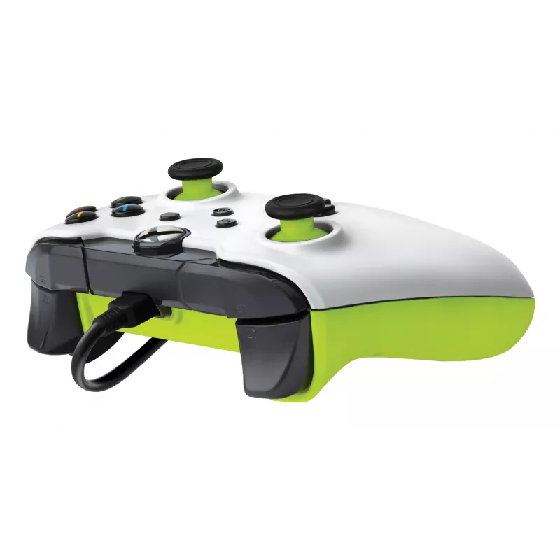PDP bedrade controller: Electric White - Xbox Series X|S, Xbox One, Xbox, Windows 10/11