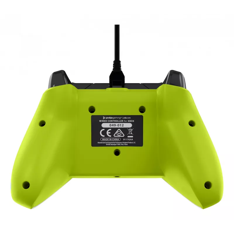 PDP bedrade controller: Electric White - Xbox Series X|S, Xbox One, Xbox, Windows 10/11