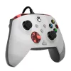 Gamepad PDP Rematch Advanced – bekabelde USB-C-controller voor pc, Xbox One, Xbox Series X|S – zwart/rood/wit, 2,43 m kabel