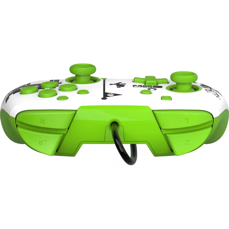 PDP REMATCH bekabelde controller: Super Mario Retro, gamepad, Nintendo Switch, Nintendo Switch OLED, D-pad, home-knop, analoog/digitaal, bekabeld, USB