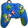 PDP REMATCH bekabelde controller: Yoshi & Toad, gamepad, Nintendo Switch, Nintendo Switch OLED, D-pad, home-knop, analoog/digitaal, bekabeld, USB
