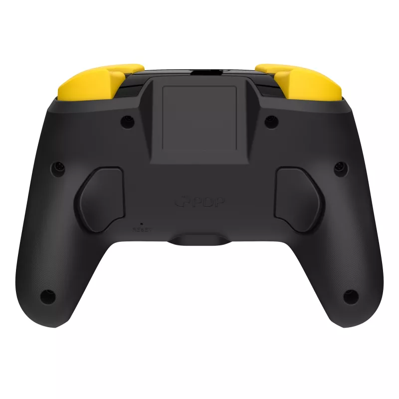 PDP REMATCH GLOW zwart, geel gamepad analoog/digitaal Nintendo Switch, Nintendo Switch OLED