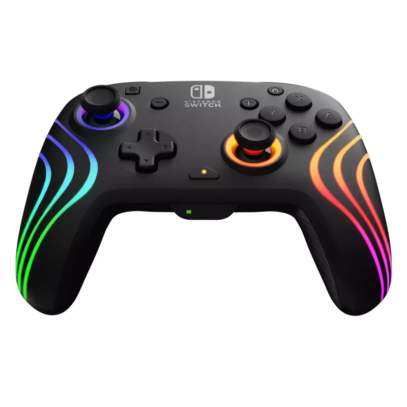 PDP Afterglow Wave zwart USB-gamepad analoog/digitaal Nintendo Switch, Nintendo Switch Lite, Nintendo Switch OLED