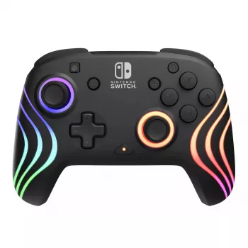 PDP Afterglow Wave zwart USB-gamepad analoog/digitaal Nintendo Switch, Nintendo Switch Lite, Nintendo Switch OLED