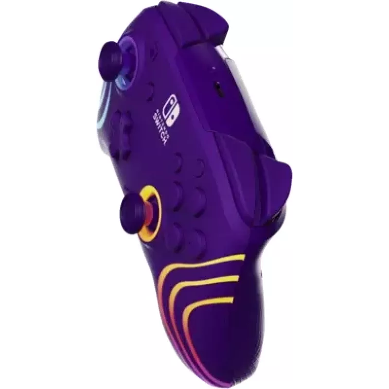 Draadloze controller PDP Afterglow Wave 500-252-PR – paars, draadloze gamepad voor console/pc