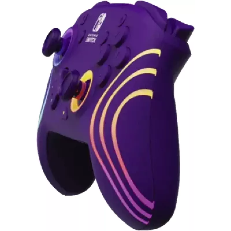 Draadloze controller PDP Afterglow Wave 500-252-PR – paars, draadloze gamepad voor console/pc