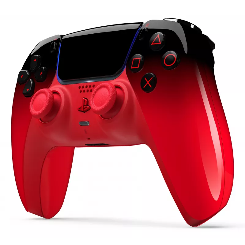 Gamepad Sony DualSense rood — Bluetooth/USB, USB-C, ingebouwde Li-Ion-accu, PS5/pc/Mac/Android/iOS