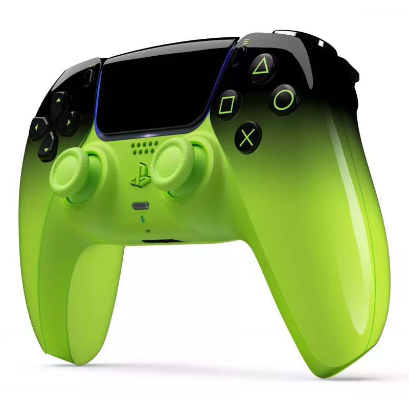 Gamepad Sony DualSense groen — Bluetooth/USB, USB-C, ingebouwde Li-Ion-accu, PS5/pc/Mac/Android/iOS