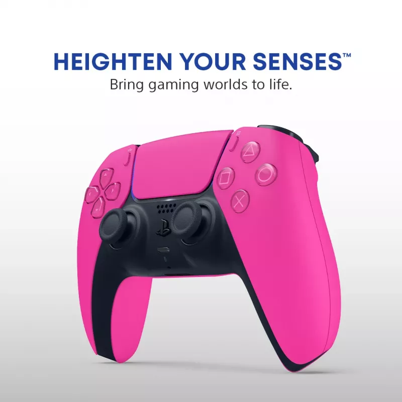 Gamepad Sony DualSense v3 voor PlayStation 5 — roze, Bluetooth & USB Type-C, ingebouwde accu