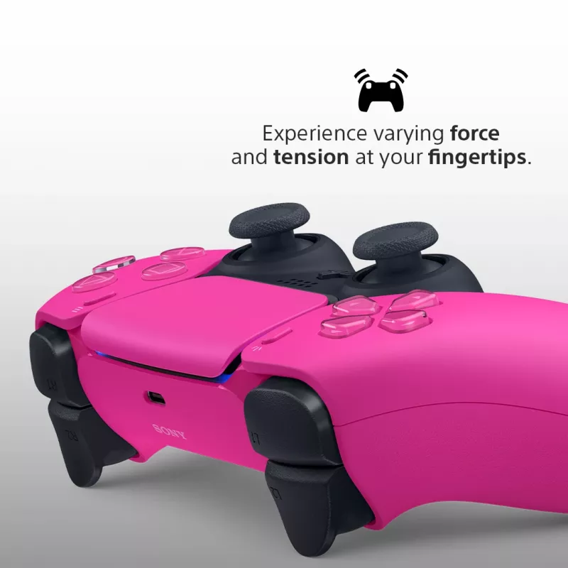 Gamepad Sony DualSense v3 voor PlayStation 5 — roze, Bluetooth & USB Type-C, ingebouwde accu