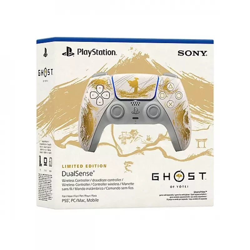Sony DualSense draadloze controller - Ghost of Yotei Gold Limited Edition