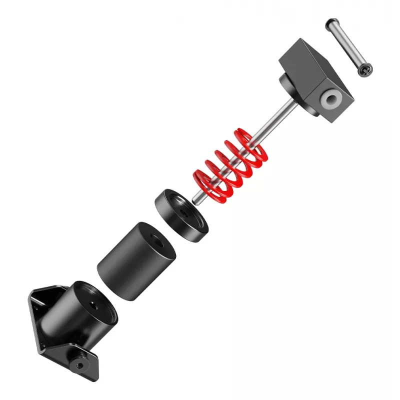 Moza Racing SR-P Lite accessoirekit, pc, pedaal-vermogenskit, zwart, rood, zilver, MOZA, SR-P Lite, 1 st.
