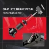 Moza Racing SR-P Lite accessoirekit, pc, pedaal-vermogenskit, zwart, rood, zilver, MOZA, SR-P Lite, 1 st.