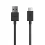 Sony UCB20 USB-kabel USB 2.0 1 m USB-A USB-C zwart