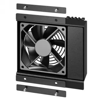 APC Easy Rack ventilatoreenheid, met enkele ventilator, zwart, zwart