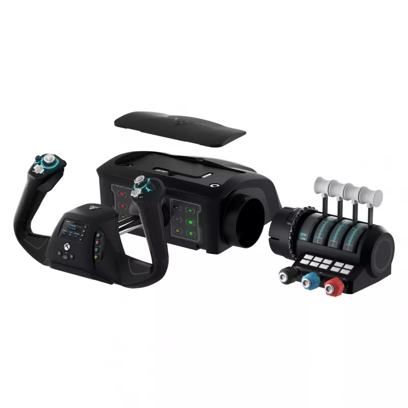 Flight Sim Turtle Beach VelocityOne Flight zwart USB analoog digitaal pc Xbox